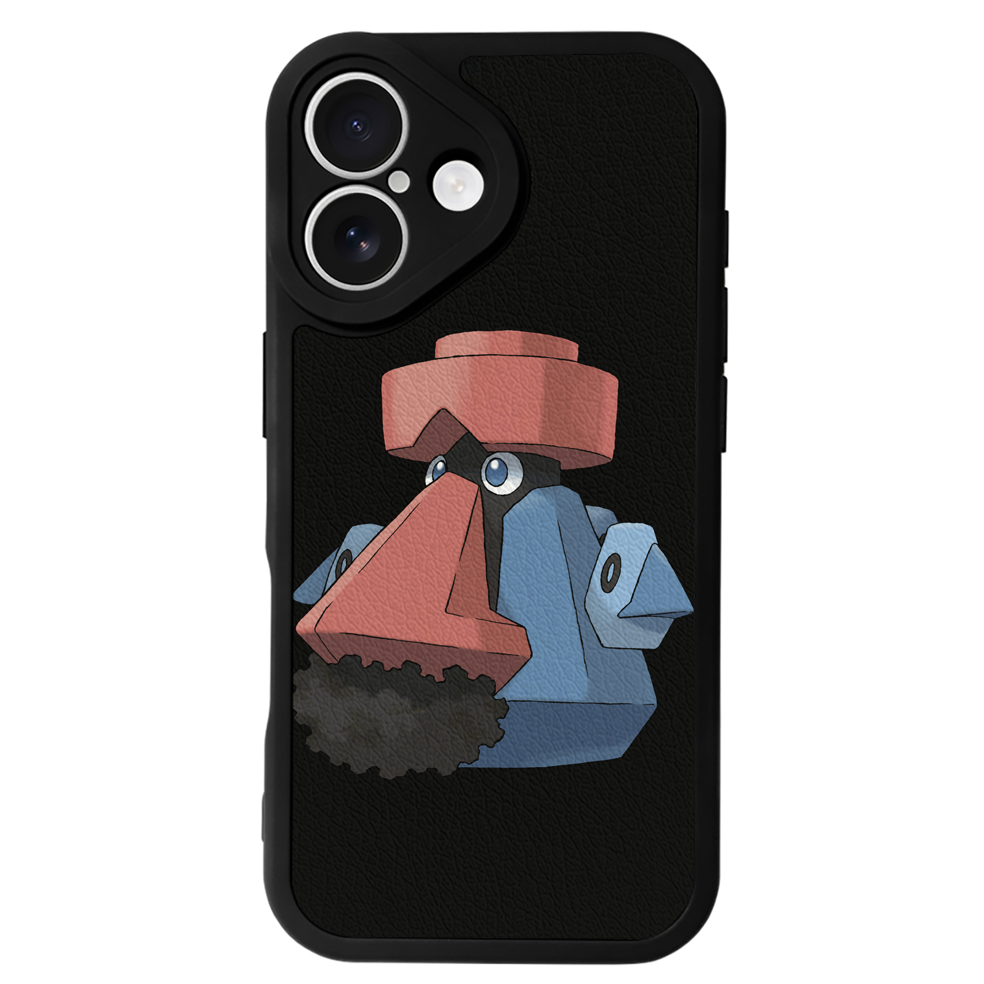 （画像用） ポケットモンスター Pokémon 【iPhone 16シリーズ対応】シリコンスマホケース（レザー調） 材質：シリコン